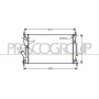FD340R005 PRASCO Радіатор охолодження двигуна