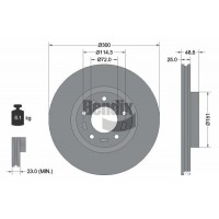BDS1290 BENDIX Braking Гальмівний диск