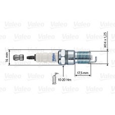 246868 VALEO Свічка запалювання