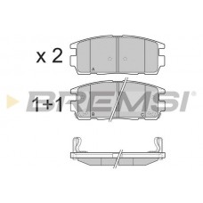 BP3304 BREMSI Комплект гальмівних колодок дисковий гальм