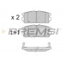 BP3304 BREMSI Комплект гальмівних колодок дисковий гальм