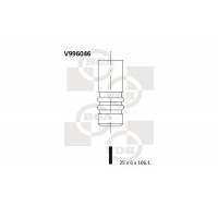 випускний клапан BGA V996046