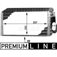 AE 42 000P MAHLE Випарник кондиціонера