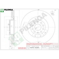 V862 PILENGA Гальмівний диск
