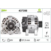437356 VALEO Генератор