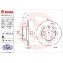 09.B414.11 BREMBO Гальмівний диск