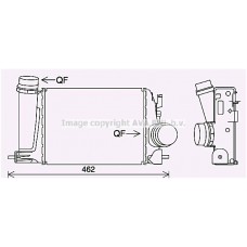 Интеркулер AVA QUALITY COOLING DN4415