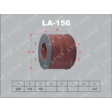 LA-156 LYNXauto Повітряний фільтр