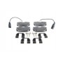 0 986 494 529 BOSCH Комплект гальмівних колодок дисковий гальм