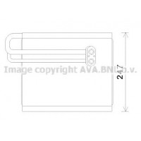 HYV370 AVA QUALITY COOLING Випарник кондиціонера