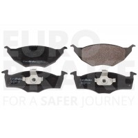 5502224749 EUROBRAKE Комплект гальмівних колодок дисковий гальм