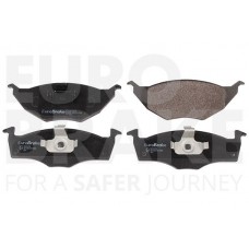 5502224749 EUROBRAKE Комплект гальмівних колодок дисковий гальм