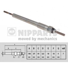 N5710507 NIPPARTS Свічка розжарювання