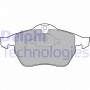 LP1600 DELPHI Комплект гальмівних колодок дисковий гальм