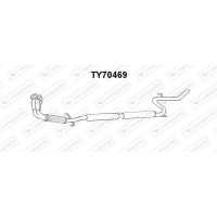 TY70469 VENEPORTE Предглушник вихлопних газів