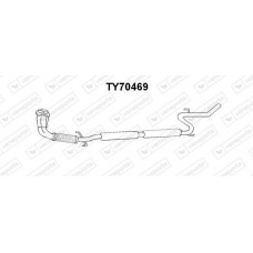 TY70469 VENEPORTE Предглушник вихлопних газів