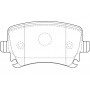 2135575 Omnicraft Комплект гальмівних колодок дисковий гальм
