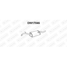 DW17046 VENEPORTE Глушник вихлопних газів кінцевий