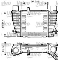 817999 VALEO Интеркулер