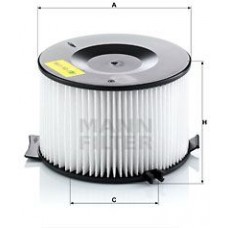 CU 1738 MANN-FILTER Фільтр повітря у внутрішньому просторі