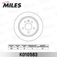 K010583 MILES Гальмівний диск