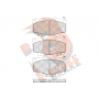 RB1007 R BRAKE Комплект гальмівних колодок дисковий гальм