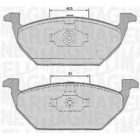 363916060134 MAGNETI MARELLI КомплеК т гальмівних колодок, дискове гальмо