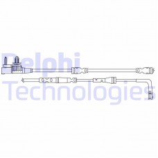 LZ0315 DELPHI Сигналізатор зносу гальмівних колодок