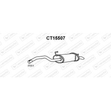 CT15507 VENEPORTE Глушник вихлопних газів кінцевий