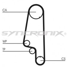 SY110846 SYNCRONIX Комплект ременя ГРМ