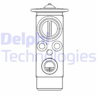 CB1024V DELPHI Розширювальний клапан кондиціонера