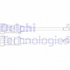 LZ0202 DELPHI Сигналізатор зносу гальмівних колодок