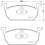 8DB 355 032-951 HELLA Комплект гальмівних колодок дисковий гальм