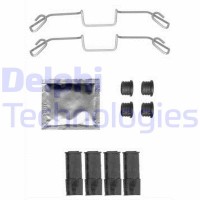 LX0583 DELPHI Комплектуючі колодки дискового гальма