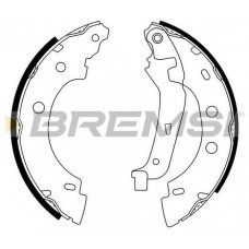 GF0400 BREMSI Комплект гальмівних колодок