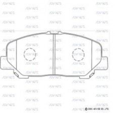 SN695 ADVICS Комплект гальмівних колодок дисковий гальм