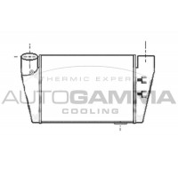 104961 AUTOGAMMA Интеркулер