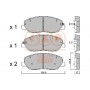 704-07088P IAP QUALITY PARTS КомплеК т гальмівних колодок, дискове гальмо