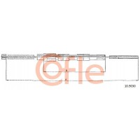 10.9030 COFLE Тросик, cтояночный тормоз
