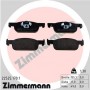 22525.170.1 ZIMMERMANN КомплеК т гальмівних колодок, дискове гальмо