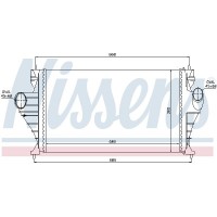 Интеркулер NISSENS 96850