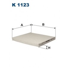 K 1123 FILTRON Фільтр повітря у внутрішньому просторі
