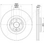 DI-L17 JAPANPARTS Гальмівний диск