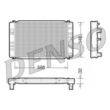DRM33010 DENSO Радіатор охолодження двигуна