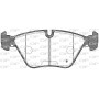 BPA0270.15 OPEN PARTS Комплект гальмівних колодок дисковий гальм