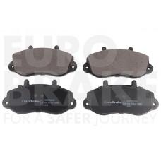 5502223945 EUROBRAKE Комплект гальмівних колодок дисковий гальм