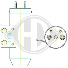 DCT1184 DIEDERICHS Осушувач кондиціонера
