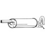 233-117 BOSAL Глушник вихлопних газів кінцевий