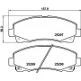 8DB 355 019-601 HELLA PAGID Комплект гальмівних колодок дисковий гальм