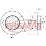 BD3637 FREMAX BRAKE DISC HIGH CARBON